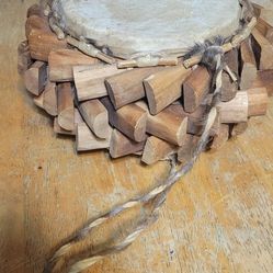 Rare Vintage Indonesian Lamba Wedge Drum