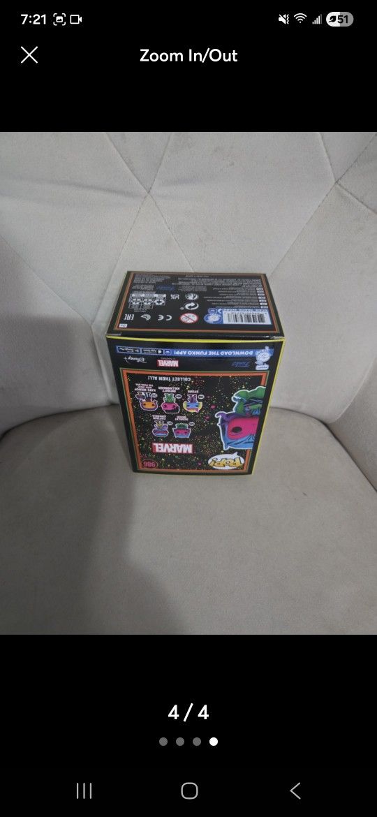 Funko Pop! Vinyl: Marvel - Scarlet Witch (Black Light) - Target (Exclusive) #986