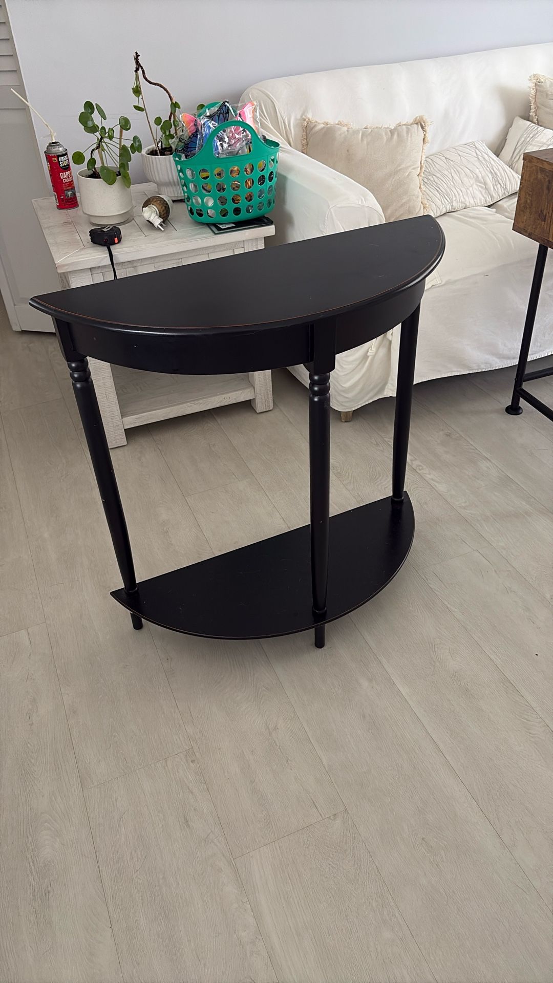 Black Console Table