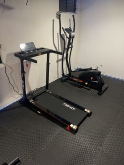 FUMLY Treadmill + Elliptical Bundle - Home Gym Setup