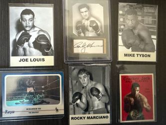 Boxing card lot