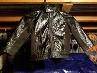 Urban Republic Leather Jacket Size 3T