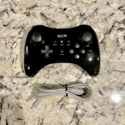 Nintendo Wii U Pro Controller Excellent Condition