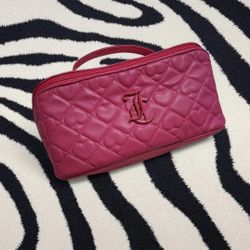 Juicy Couture Pink Quilted Cosmetic/Toiletry Bag
