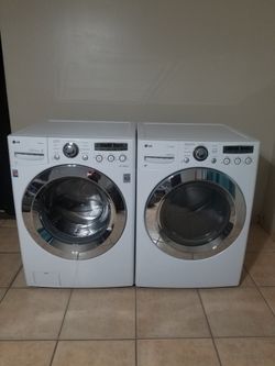 LG Washer And Electric Dryer Free Deliver And Install 6 Month Warranty...