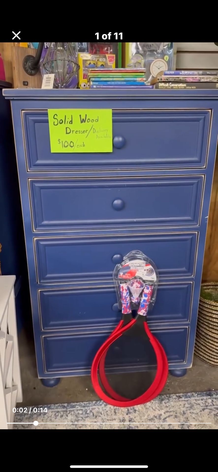 Dresser, Shop-vac, Accent Chair, Fire pit, Loft Bed