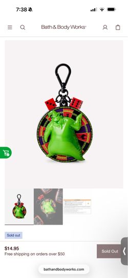 Bath & Body Works NBC Oogie Boogie Pocketbac Holder