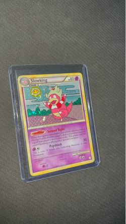 Pokemon Cards HeartGold & SoulSilver Slowking Holo
