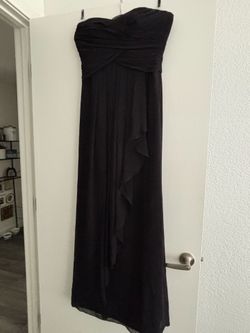 Davids Bridal Strapless Dress