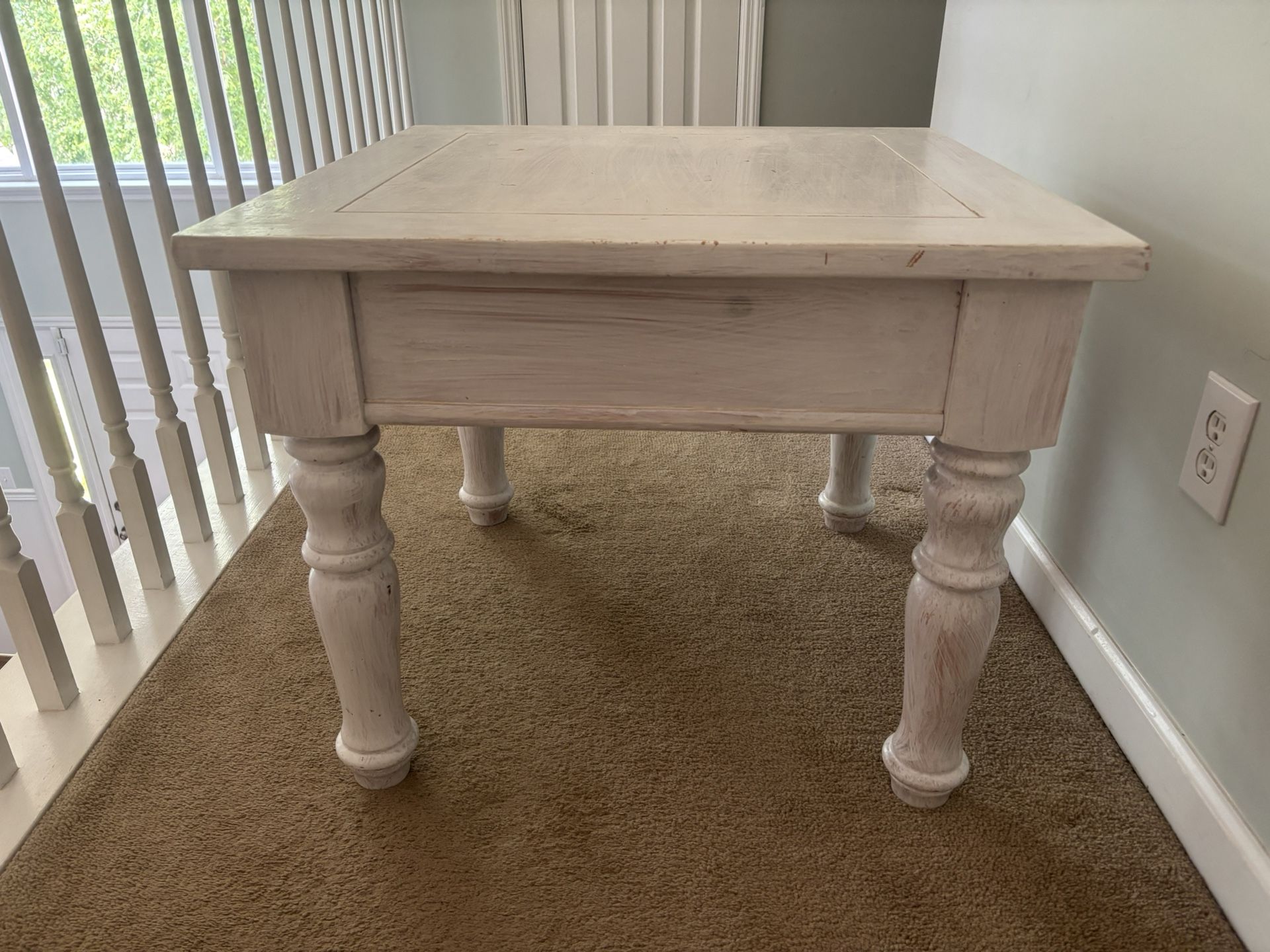 Hardwood End Table