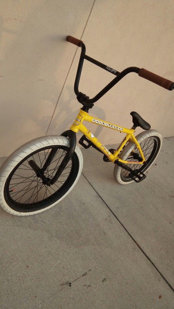 bart simpson bmx bike