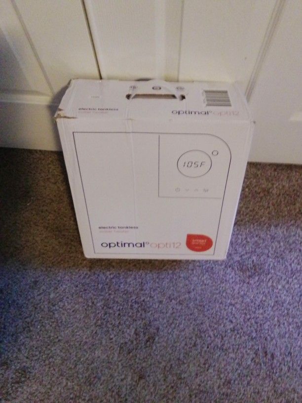 New Optimal Opti12 Smart Electric Tankless Water Heater 12 Kw 