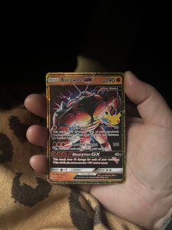 Pokemon cards with buzwole included and the rest all in 1