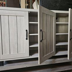 Triple Door Shoe Cabinets 