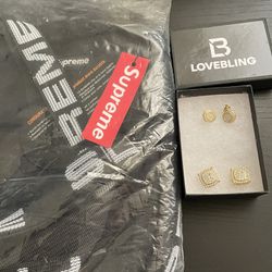 Supreme bag with 2 pairs of LoveBling Earrings | 3 Piece