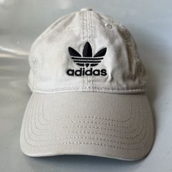 Adidas Hat Cap Adjustable Beige Osfm  