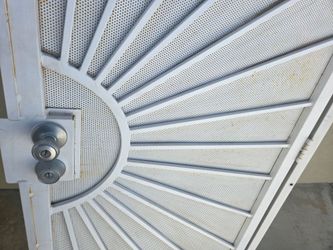 Metal door