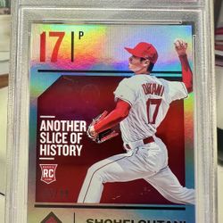 Shohei Ohtani Dodgers 2018 Rookie HOLO Gold #/99