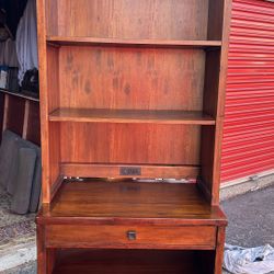 Bookcase bookshelf storage cabinet for home office solid pine wood L32”*D21”*H79”(address in description  👇delivery 🚚 available within 15 miles with