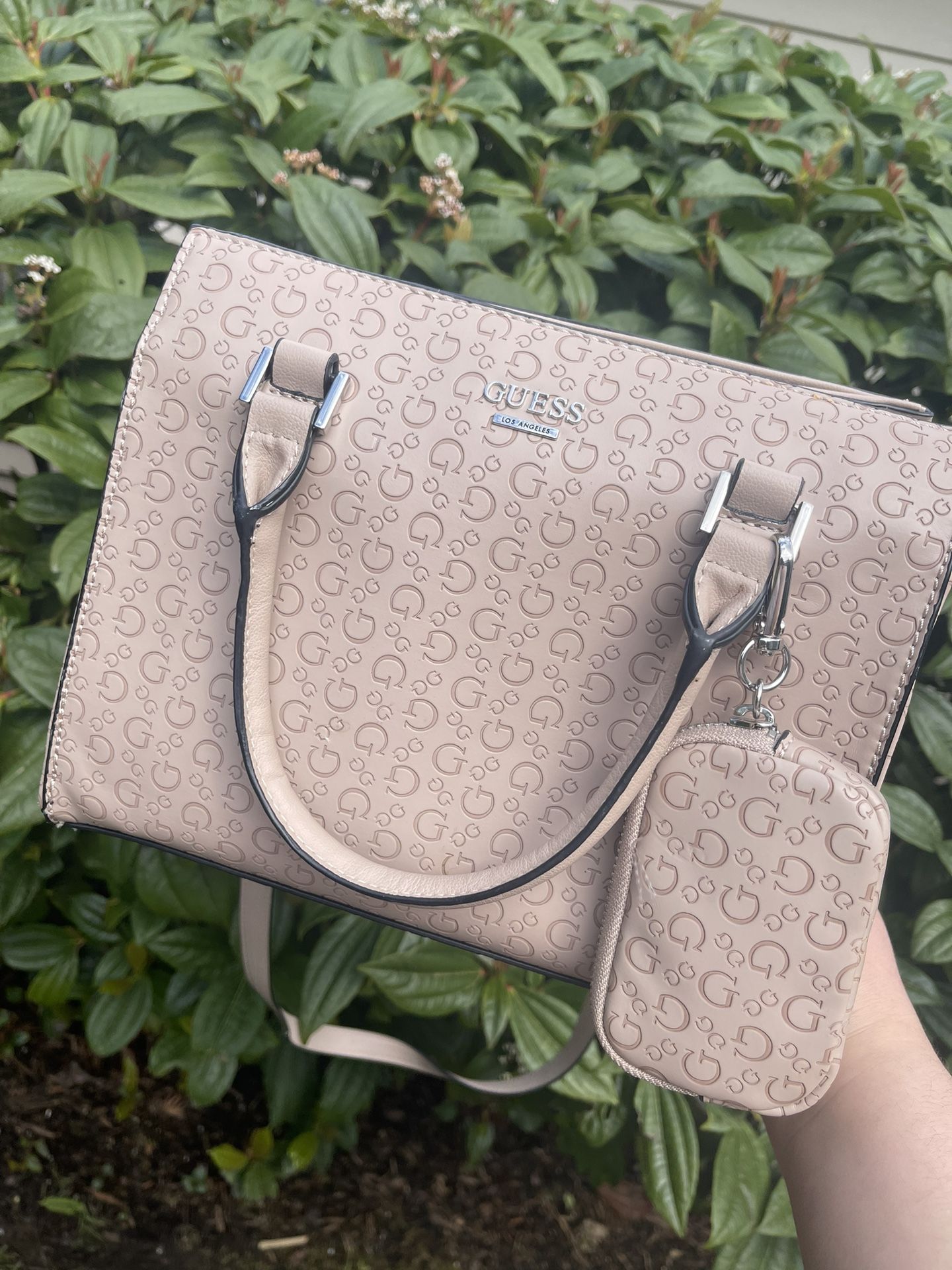 Guess Light Pink Crossbody Purse