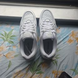 White Reebok 