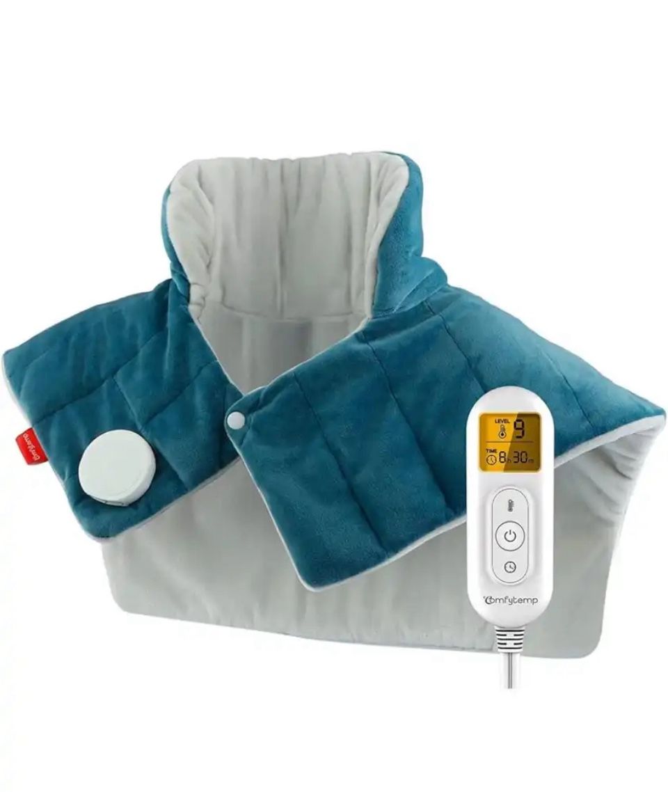 New - Weighted Heating Pad for Neck and Shoulders and Back,