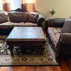 Couches And Coffee Table Set $400 OBO