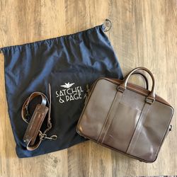 Satchel & Page Leather Briefcase