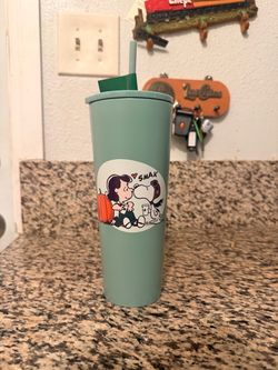 Starbucks x peanuts tumbler brand new
