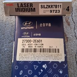 Hyundai Elantra spark plugs and coil packs