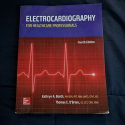 Electrocardiography for Healthcare Professionals 