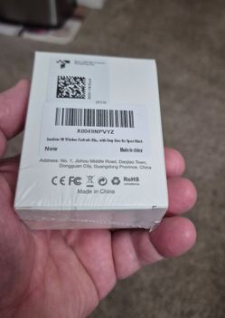 BT Ear Buds W Charge Case & Cable New in Sealed Box $10 Great For Outdoor Workers FCFS