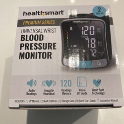 HealthSmart Digital Premium Wrist Blood Pressure Monitor 