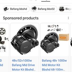 BRAND NEW IN THE BOX BAFANG MIDDRIVE MOTOR