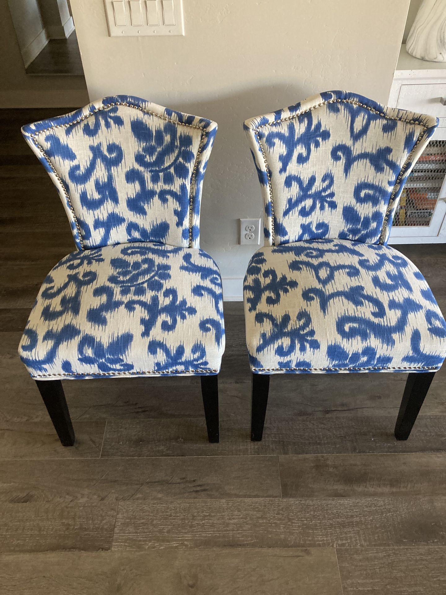 2 Cynthia Rowley Slipper Chairs