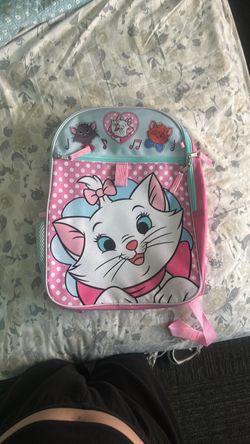 marie backpack with lunch bag