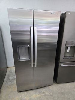 GE Stainless Steel Side-by-Side Refrigerator