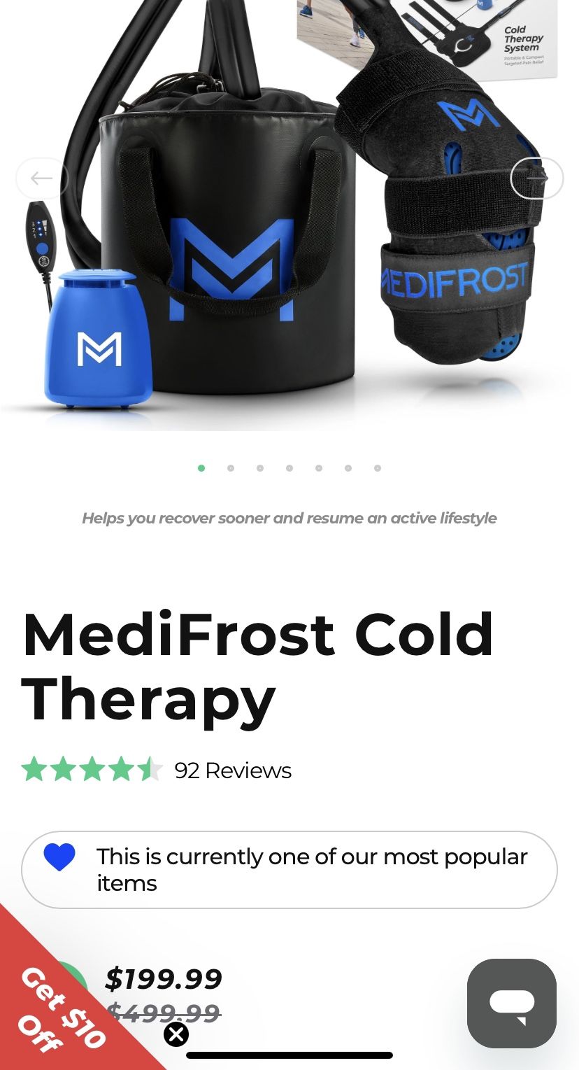 Medifrost Cold Therapy Machine