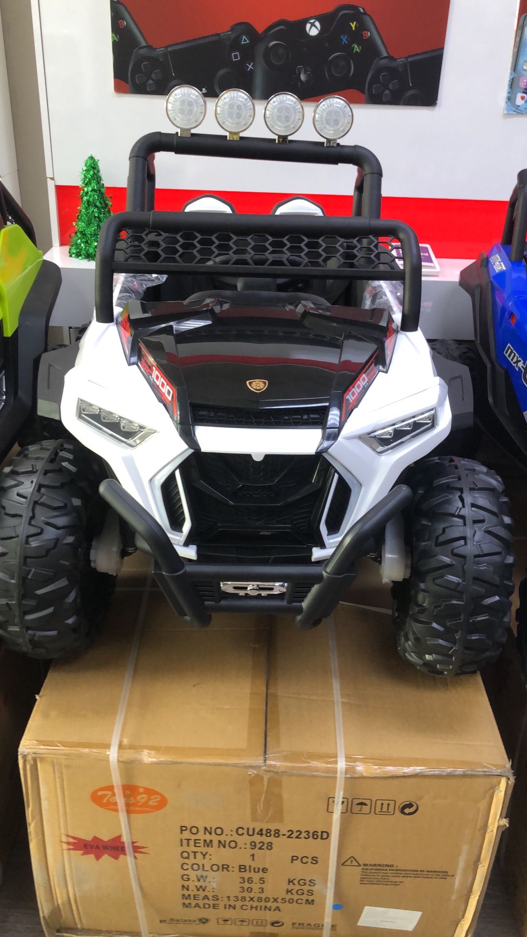 Kids Ride On 🚘 Car, With Features Like BLUETOOTH🔗, FM 📻 , USB & MUSIC 🎶, Available on Financing With Just $39 Down Paymen🔥😱t & Take Home Today