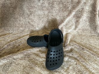 Black Clog-Style Shoes
