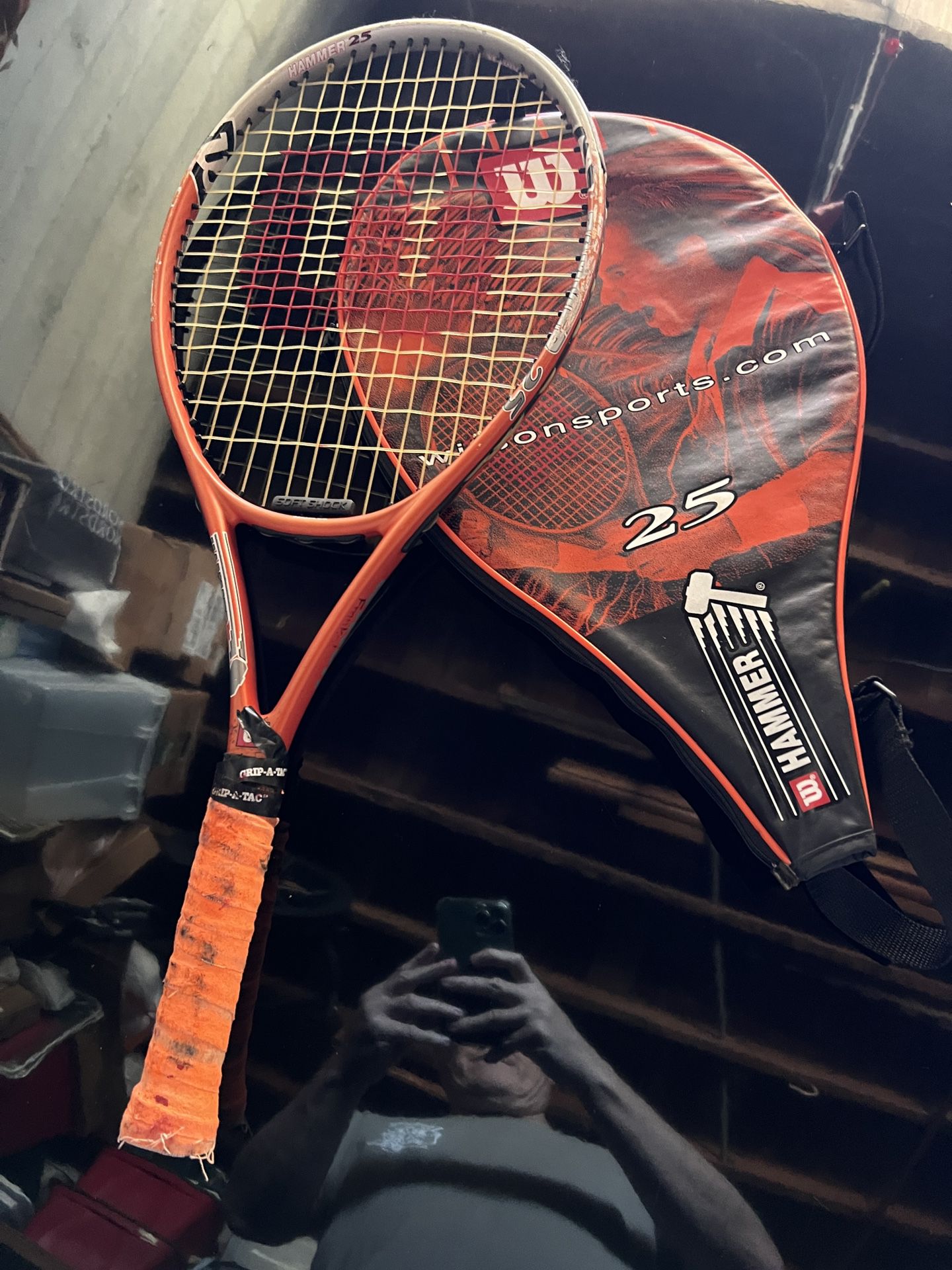 Wilson Hammer 25 Tennis Racket With Protective Cover