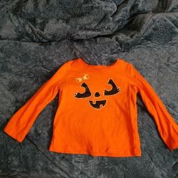Toddler Girls Halloween Shirt 