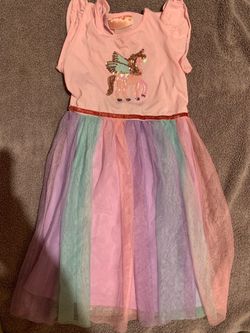 Unicorn Girl Dress size 6