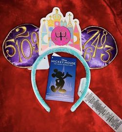 Mickey Mouse: The Main Attraction Ear Headband for Adults – Disney it's a small world – Limited Release