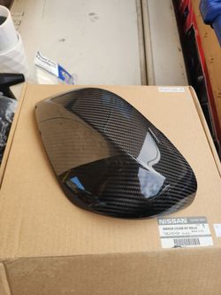 2018 carbon fiber red sport mirror covers