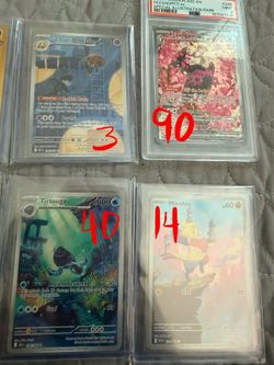 Pokemon Cards Raw and Graded Slab