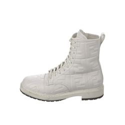 Gently Worn white Fendi Boots