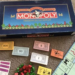 Deluxe  Anniversary Edition Monopoly 