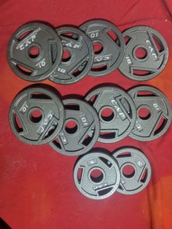 OLYMPIC.  2" HOLE  90LB PLATES TOTAL 
2-5s.  8-10s
11525 S HALSTED /7111.S WESTERN 
80$  CASH ONLY AS IS