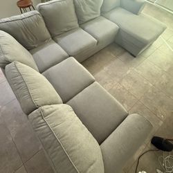 Sectional With Storage Chaise 